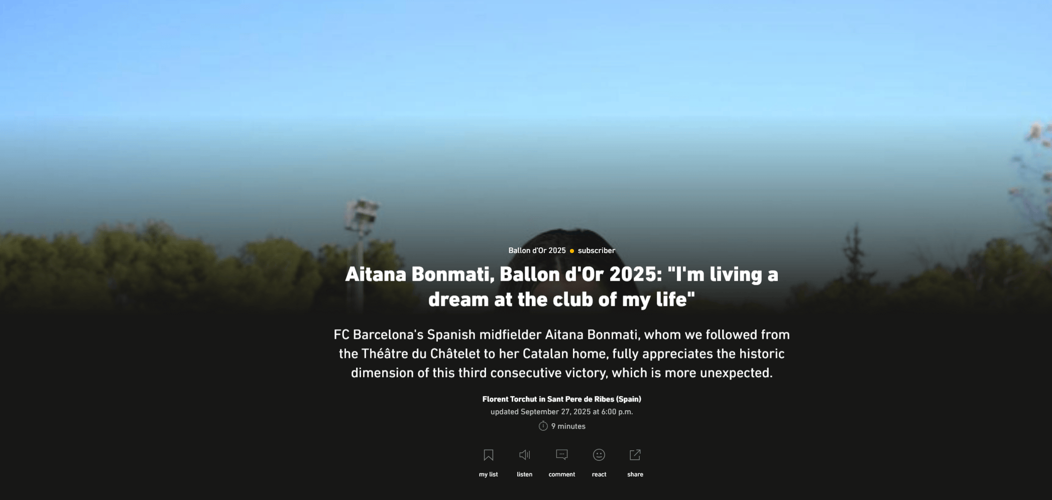 这是西班牙, 我对足球充, 感受 这是西班牙, 我对足球充, 感受