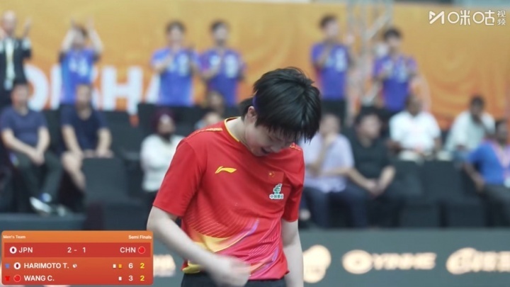 下来, 鸡的表情之